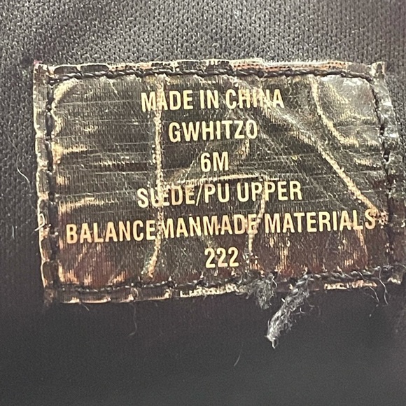 Women's guess wedge heels black double zipper flip back - Picture 8 of 10